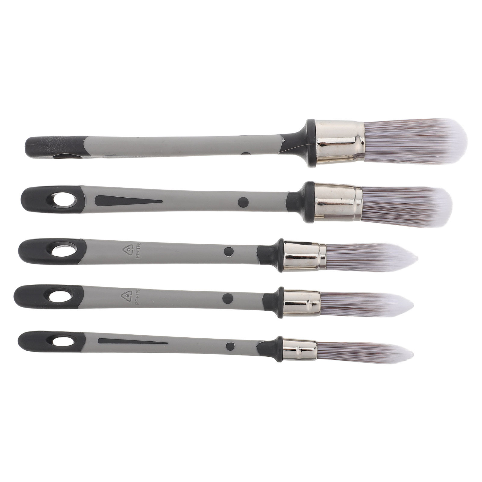 Detailing Brush Set - 5개입 정밀 디테일링 페인트 브러시 세트,