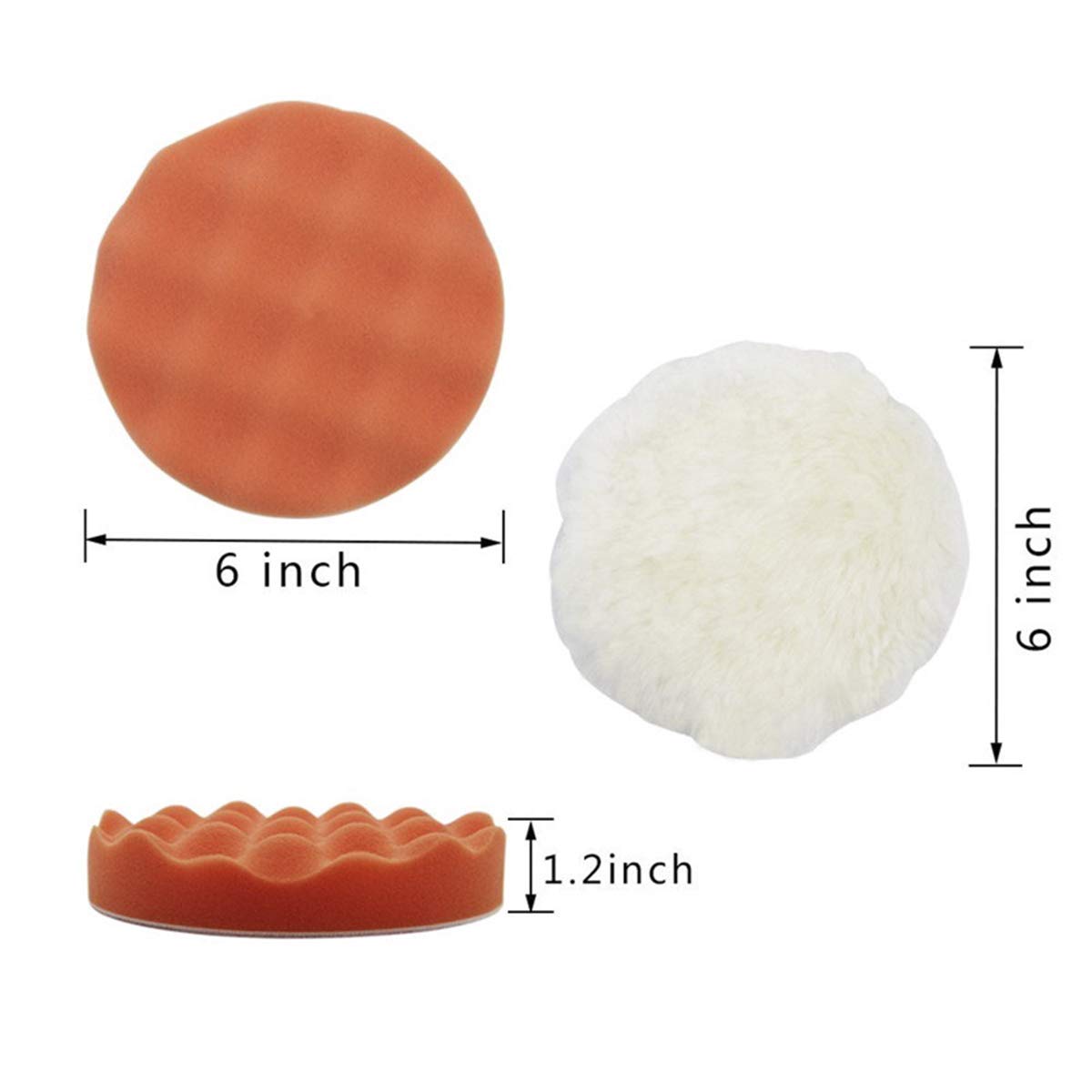 자동차 샌딩 자동 광택기 버퍼 세트 스폰지 연마 패드, - Polish Pad Set Buffer 리뷰 및 가격