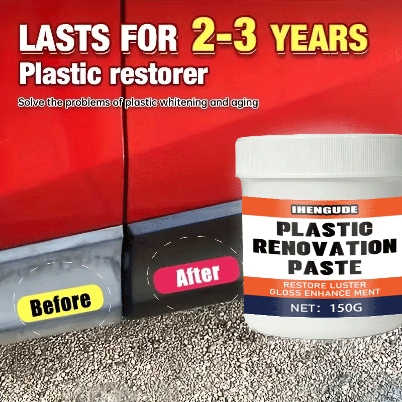 자동차 플라스틱 광택제, 플라스틱 복원 크림, 자동차  - Trim Restorer Plastic 리뷰 및 가격