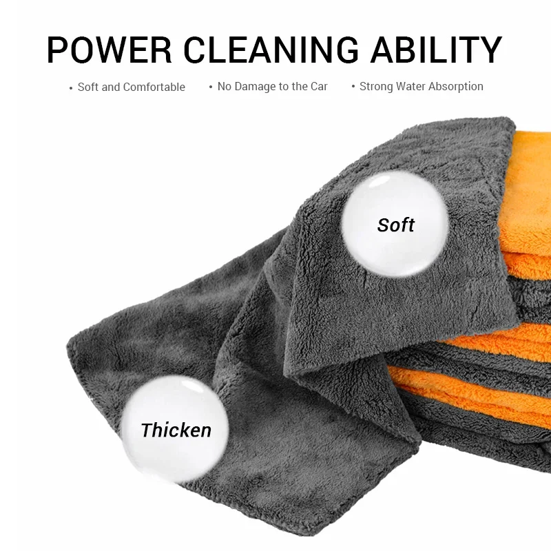 신제품 1/2/6/9팩 300GSM 자동차 두꺼운 청소 - Microfiber Towel Detailing 리뷰 및 가격